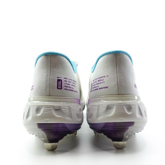 Nike Alpha Huarache Elite 3 Low Metal Baseball Cleats Mens Size 7 CV3552 001 - Picture 8 of 12